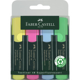 FABER-CASTELL textmarker TEXTLINER 48 REFILL, 4er Etui