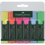 FABER-CASTELL textmarker TEXTLINER 48 REFILL, 6er Etui