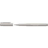 FABER-CASTELL fineliner BROADPEN Pastell, pastellgrau