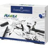 FABER-CASTELL tuschestift PITT artist pen manga Starter Set