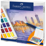 FABER-CASTELL aquarellfarbe in Npfchen, 48er Etui