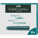 FABER-CASTELL tintenpatronen Standard, türkis
