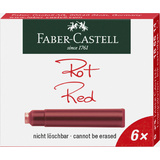 FABER-CASTELL tintenpatronen Standard, rot