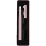 FABER-CASTELL Fllhalter-Geschenkset grip SPARKLE, rose
