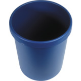 helit papierkorb "the german", 30 Liter, PE, blau