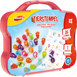 Joustra motivstempel-set "TIERSTEMPEL", im Koffer
