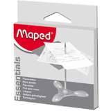 Maped Zettelspie, sockel und nagel aus Metall, silber