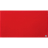 nobo glas-magnettafel Impression pro Widescreen, 31", rot