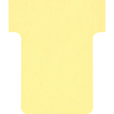 nobo T-Karten, Größe 1,5 / 45 mm, 170 g/qm, gelb