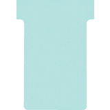 nobo T-Karten, Größe 2 / 60 mm, 170 g/qm, blau