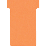 nobo T-Karten, Gre 2 / 60 mm, 170 g/qm, orange