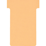 nobo T-Karten, Größe 2 / 60 mm, 170 g/qm, beige
