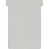 nobo T-Karten, Gre 3 / 92 mm, 170 g/qm, grau