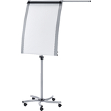 FRANKEN flipchart EUROLine Mobil, silber, 700 x 1.030 mm