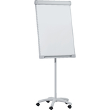 FRANKEN flipchart Standard Mobil, 670 x 950 mm, hellgrau