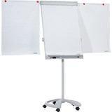 FRANKEN flipchart Mobil Deluxe, 670 x 950 mm, hellgrau