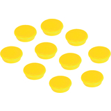 FRANKEN Haftmagnet, Haftkraft: 100 g, Durchm. 13 mm, gelb