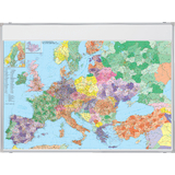 FRANKEN Europakarte, magnethaftend, (B)1.400 x (H)1.000 mm