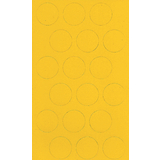 FRANKEN magnetsymbol "Kreis", Durchmesser: 20 mm, gelb