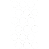 FRANKEN magnetsymbol "Kreis", Durchmesser: 20 mm, weiß