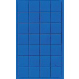 FRANKEN magnetsymbol "Quadrat", 20 x 20 mm, blau