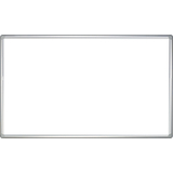 FRANKEN Projektions-/Schreibtafel pro PLUS, 2.000 x 1.200 mm