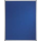 FRANKEN kombitafel PRO, (B)1.200 x (H)1.800 mm, weiß/blau