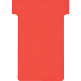 FRANKEN T-Karten, Größe 2 / 48 x 84 mm, rot