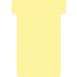 FRANKEN T-Karten, Größe 2 / 48 x 84 mm, gelb