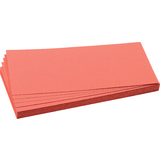 FRANKEN Moderationskarte, Rechteck, 205 x 95 mm, rot