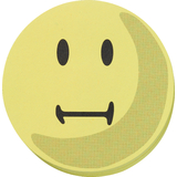 FRANKEN Moderationskarte, Wertungssymbol: Neutral, gelb