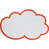 FRANKEN moderationskarte Wolke, 620 x 370 mm, weiß mit