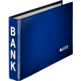 LEITZ Bankordner, für Kontoauszüge, blau, 2-Ring-Mechanik