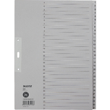 LEITZ Tauenpapier-Register, Zahlen, a4 berbreite, 1-31,grau