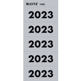 LEITZ ordner-inhaltsschild "Jahreszahl 2023", grau