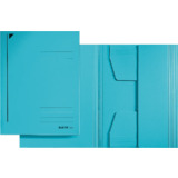 LEITZ Jurismappe, din A5, karton 320 g/qm, blau