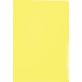 LEITZ Sichthülle Standard, A4, PP, genarbt, gelb, 0,13 mm