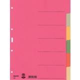 LEITZ karton-register extrastark, blanko, A4, 6-teilig