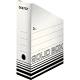 LEITZ archiv-stehsammler Solid, din A4, weiß/schwarz