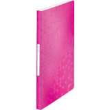 LEITZ sichtbuch WOW, A4, PP, mit 40 Hllen, pink