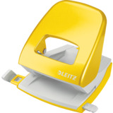 LEITZ locher Nexxt 5008, gelb-metallic, im Karton