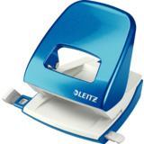 LEITZ locher Nexxt 5008, blau-metallic, im Karton