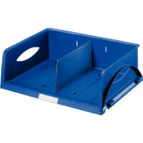 LEITZ ablagekorb Sorty, din A4/C4 quer, blau