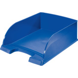 LEITZ briefablage Plus Jumbo, din A4, Polystyrol, blau