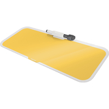 LEITZ glas-memoboard Cosy für den Schreibtisch, gelb