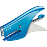 LEITZ heftzange WOW, Heftleistung: 15 Blatt, blau-metallic