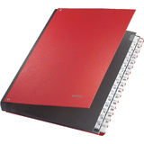 LEITZ Pultordner, A4, 1-31, 32 Fcher, Kunststoff, rot