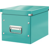 LEITZ ablagebox Click & store WOW cube M, eisblau