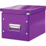 LEITZ ablagebox Click & store WOW cube M, violett