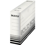 LEITZ archiv-schachtel Solid, weiß/schwarz, (B)80 mm